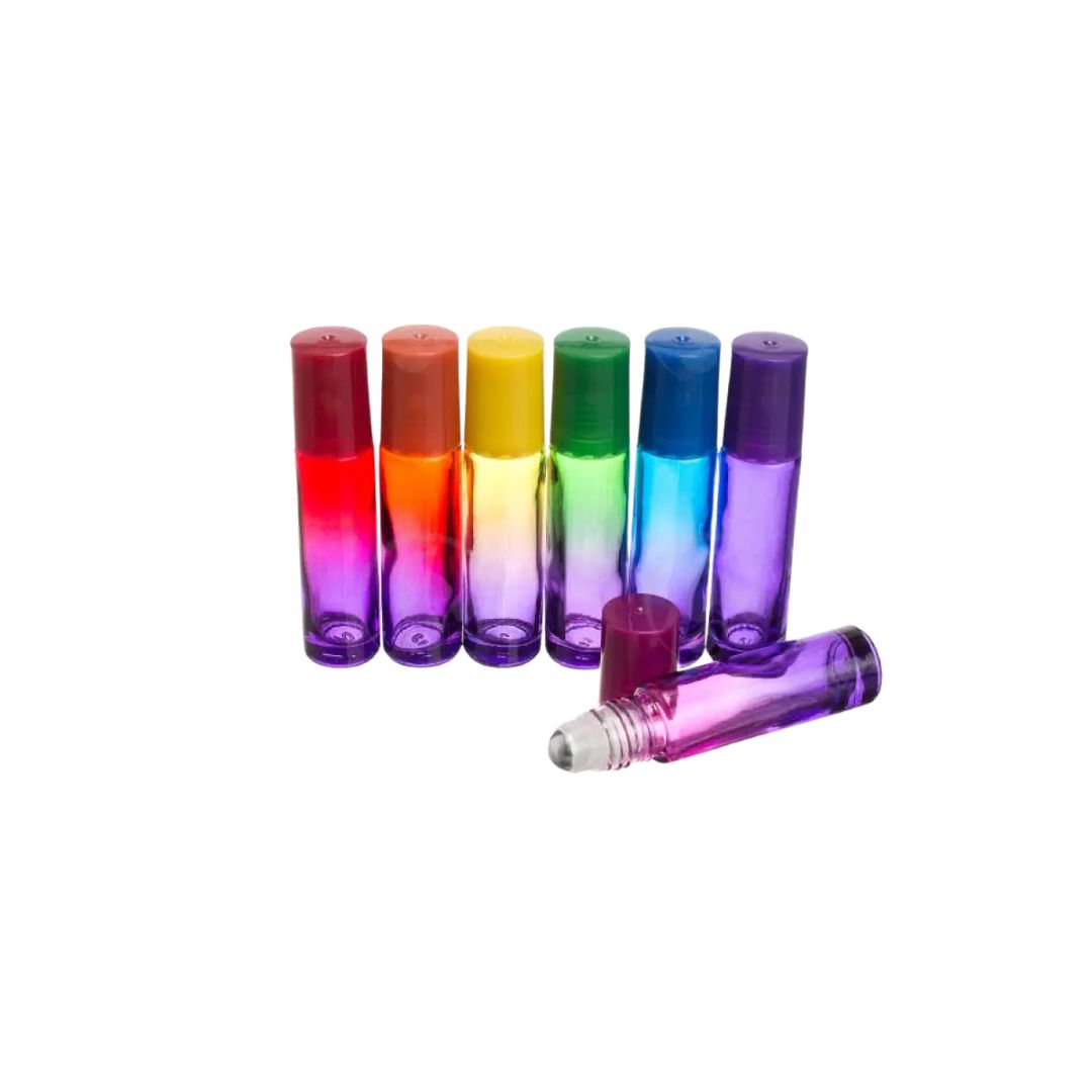 Ombre Set of 7 Chakra all On Vials 10 ml