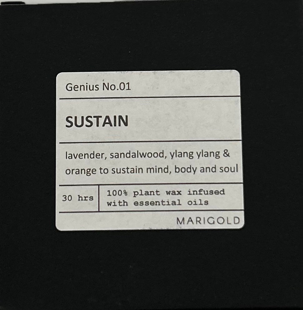 Sustain Essential Oil Infused Aromatherapy Candle